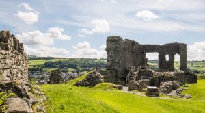 Kendal Castle dates from around 1200 and provides stunning panoramic views of Kendal