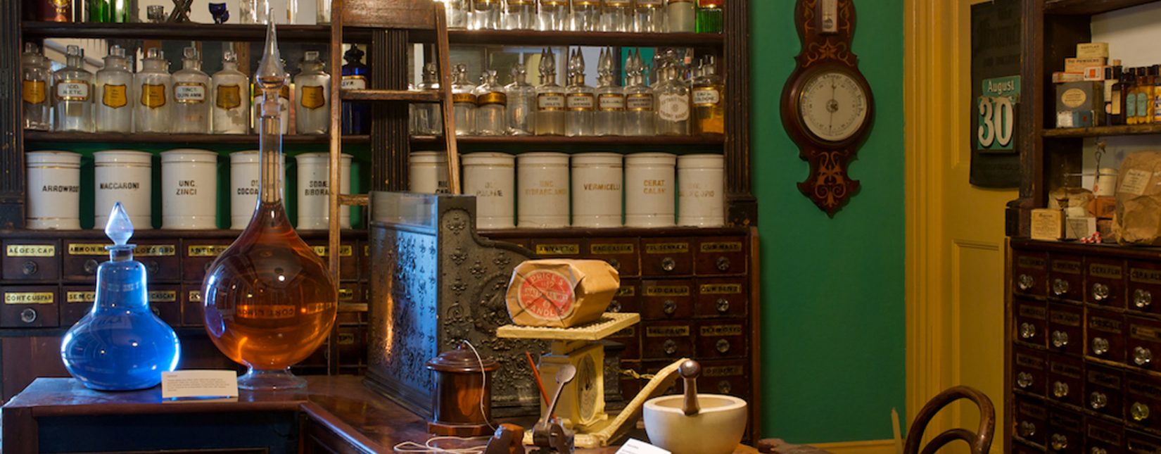 The chemist shop in the Museum of Lakeland Life and Industry Kendal