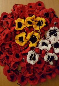Poppies created by Cecil Mccomb