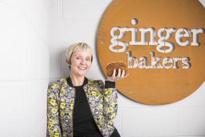 Lisa Smith crafs cakes for everyone at Ginger Bakers, Kendal 