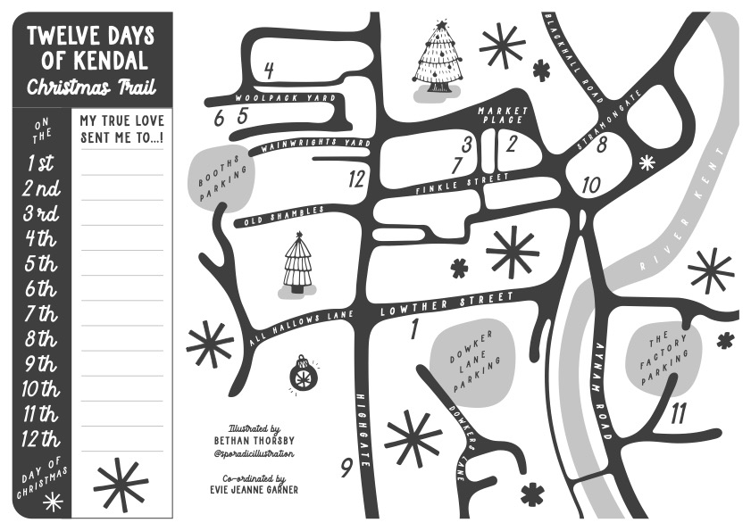 Christmas Trail Map 1